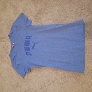 Puma tee, women's X-small, blue